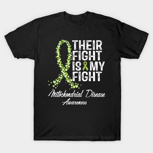 Their Fight Is My Fight Mitochondrial Disease Awareness T-Shirt by StoreForU